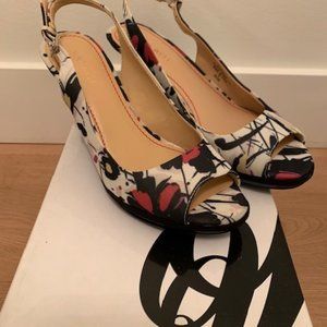 Nine West Sling Patterned